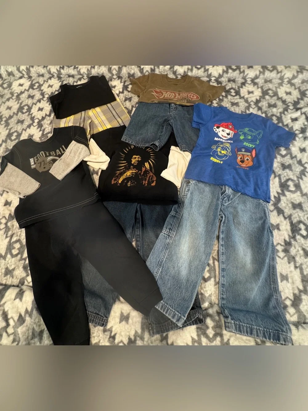 3T Boys’ Clothing Variety Pack – 5 Full Outfits